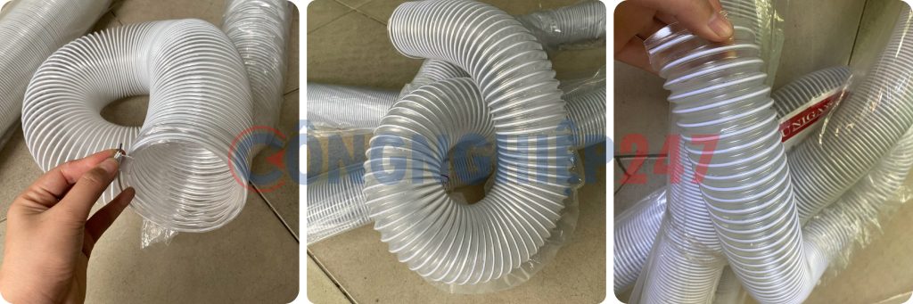 Ống Hút Bụi Lõi Thép
