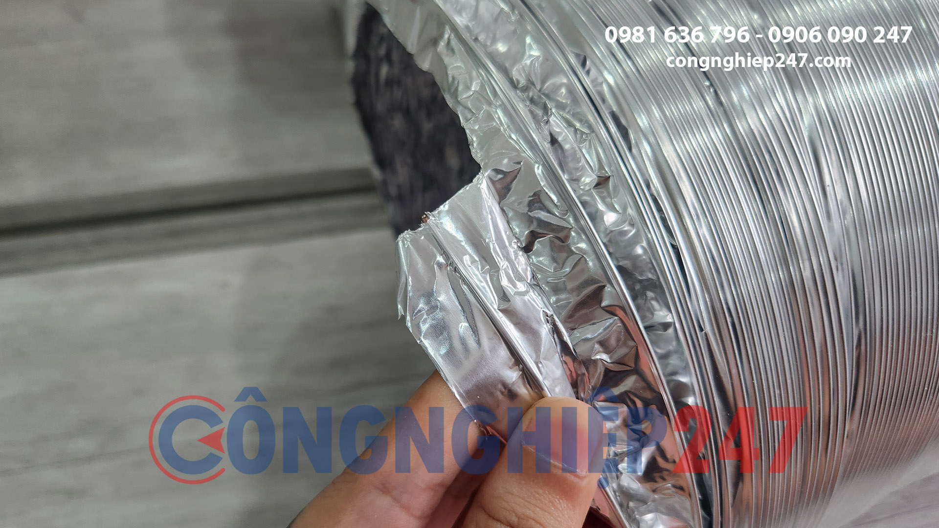 Ống sun bạc - Ống nhôm cách nhiệt - congnghiep247 - 2