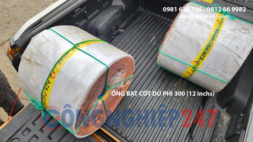 Ống bạt cốt dù phi 300 - 12inch