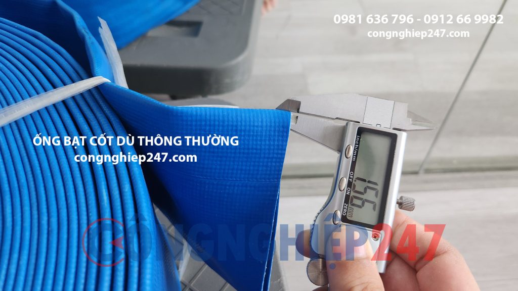 Ống bạt cốt dù thông thường
