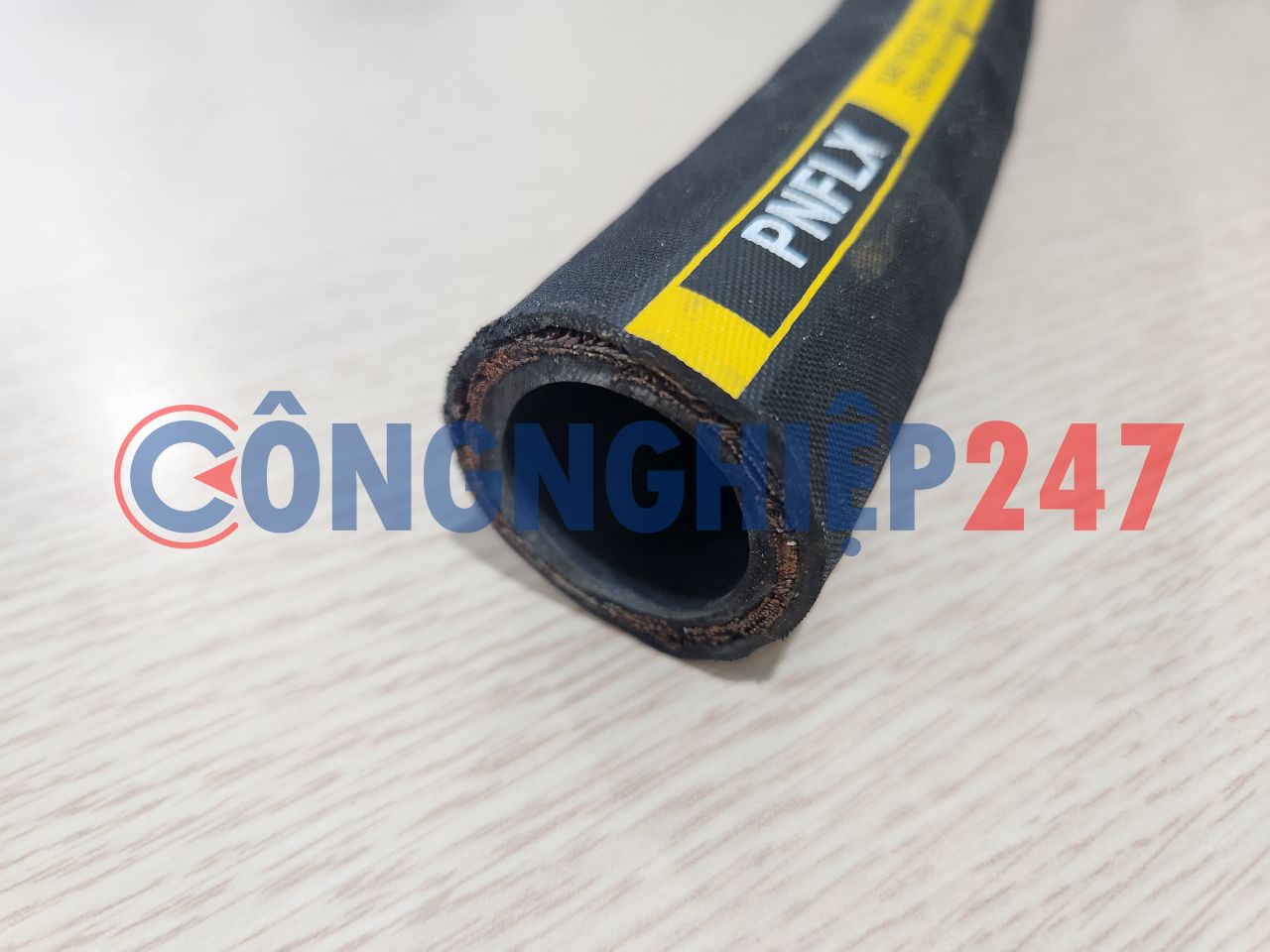 Mặt cắt của ống thủy lực R2 - 2 lớp thép