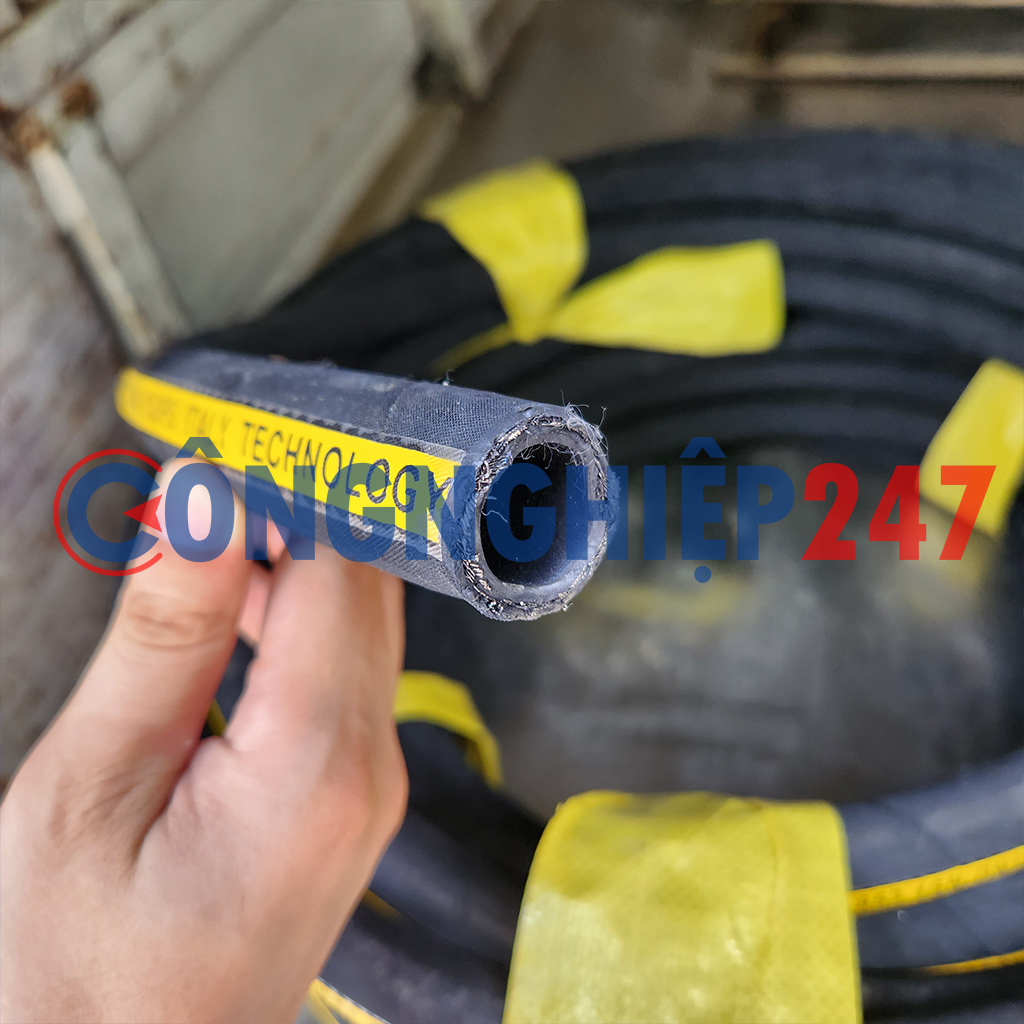 Ống tuy ô thủy lực phi 13 - 1 mành thép