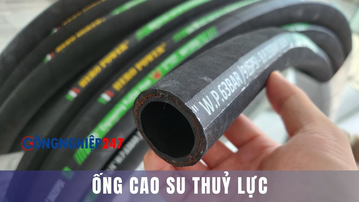 Ống cao su thuỷ lực chất lượng cao cho công nghiệp Việt